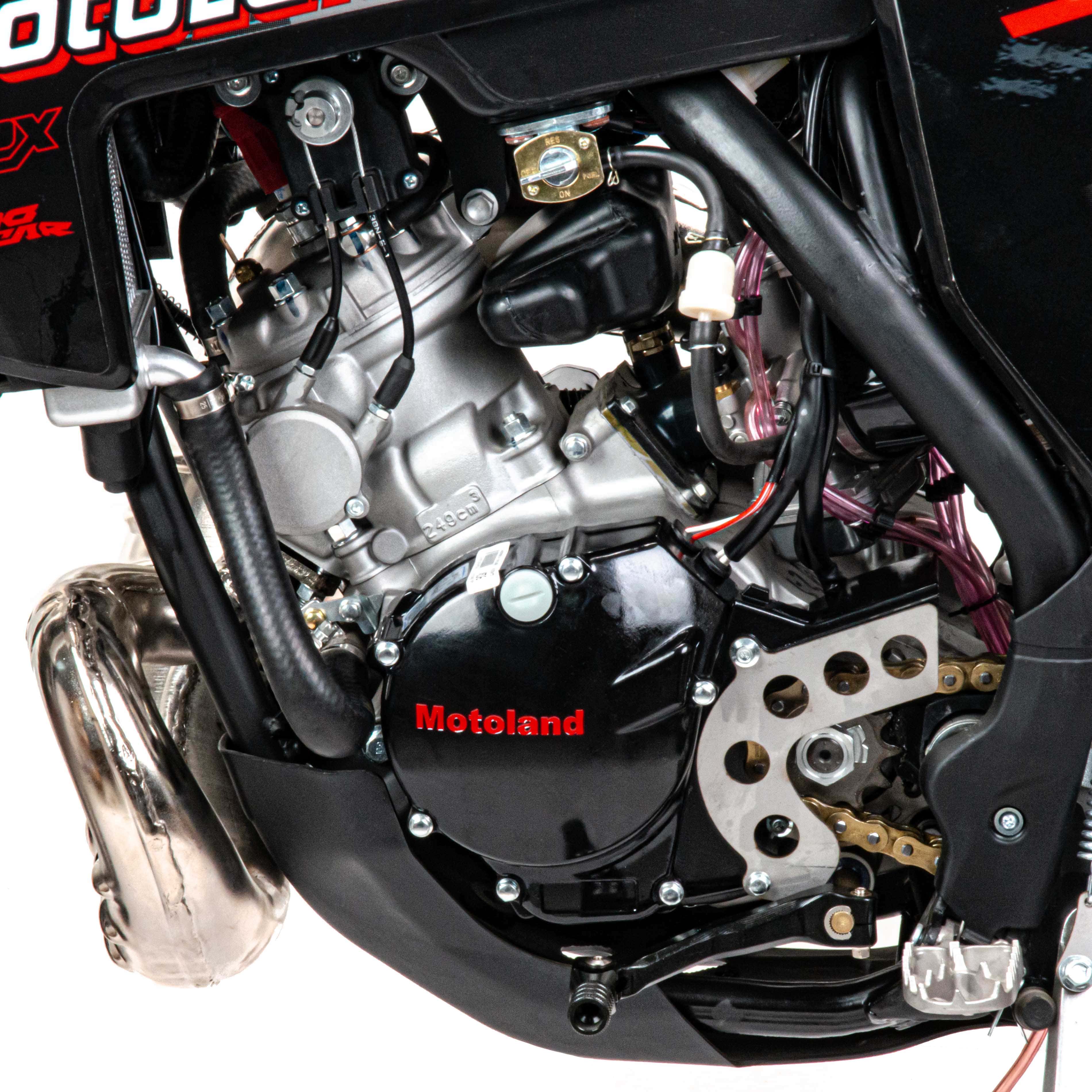 Мотоцикл Кросс Motoland XT 250 ST (1E66MM 2-STROKE) красный Мотоцикл Кросс Motoland XT 250 ST (1E66MM 2-STROKE) красный
