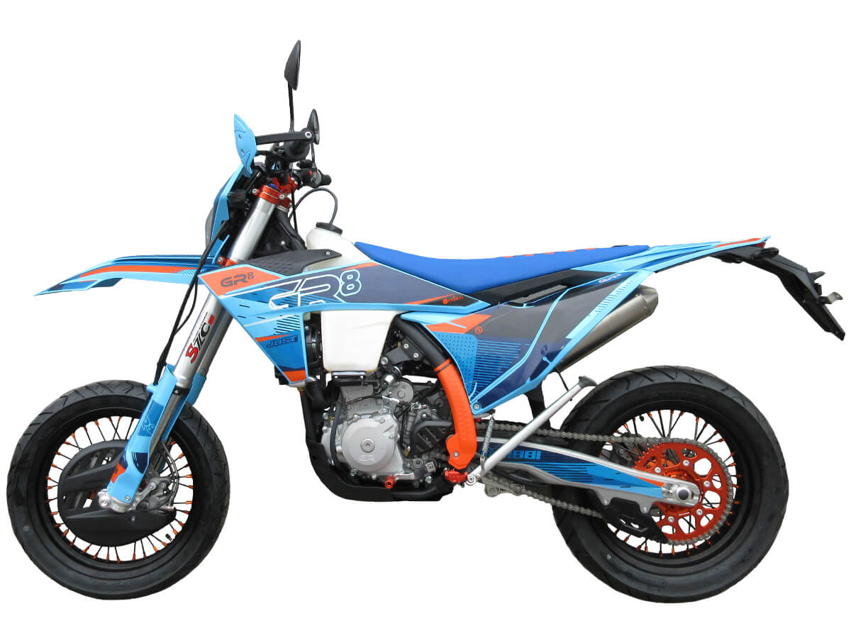 Мотоцикл GR8 F450L (4T NC450S EFI) Motard (2024 г.) ПТС Мотоцикл GR8 F450L (4T NC450S EFI) Motard (2024 г.) ПТС