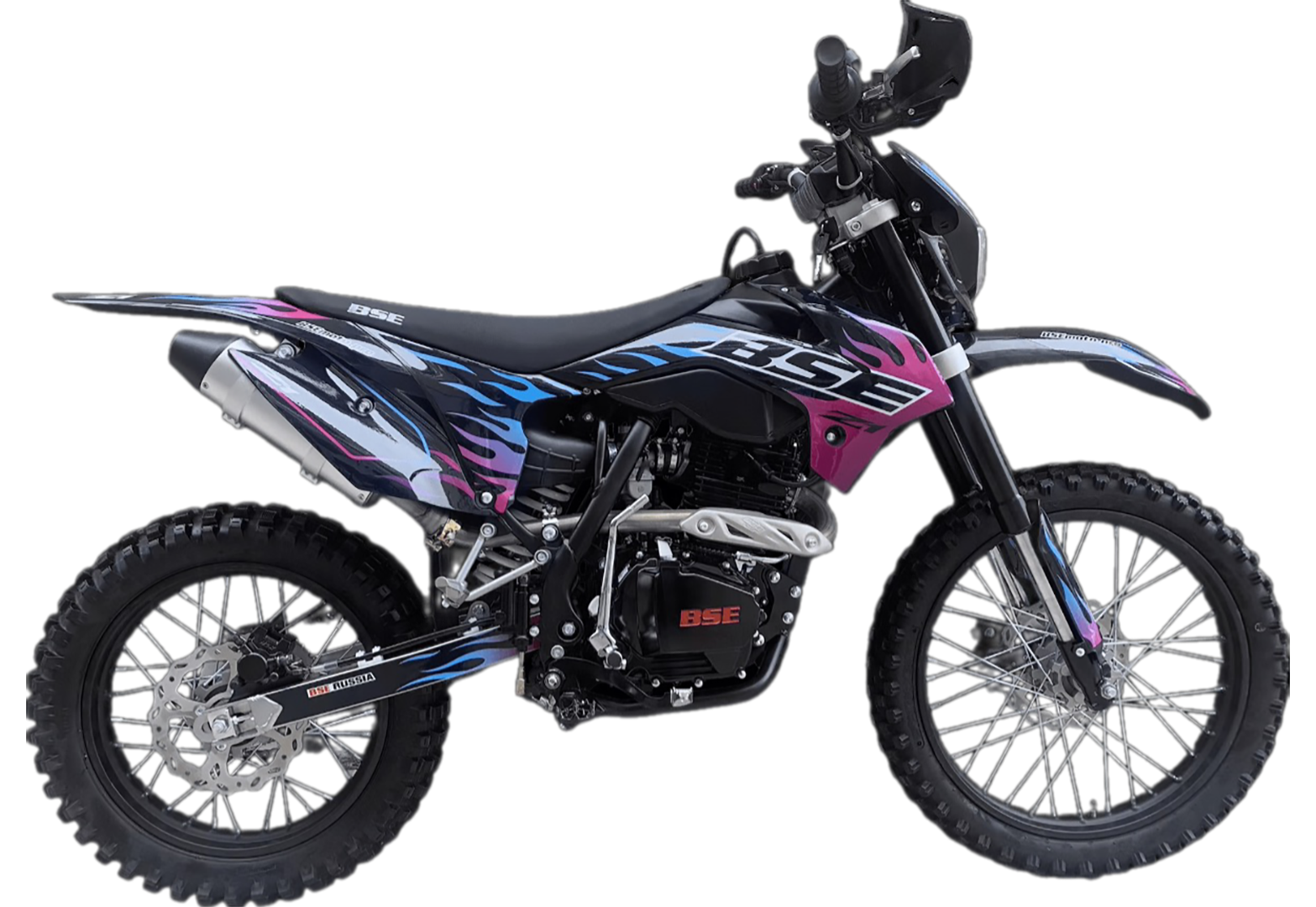 Эндуро / кросс мотоцикл BSE Z1 19/16 HotRod Blue