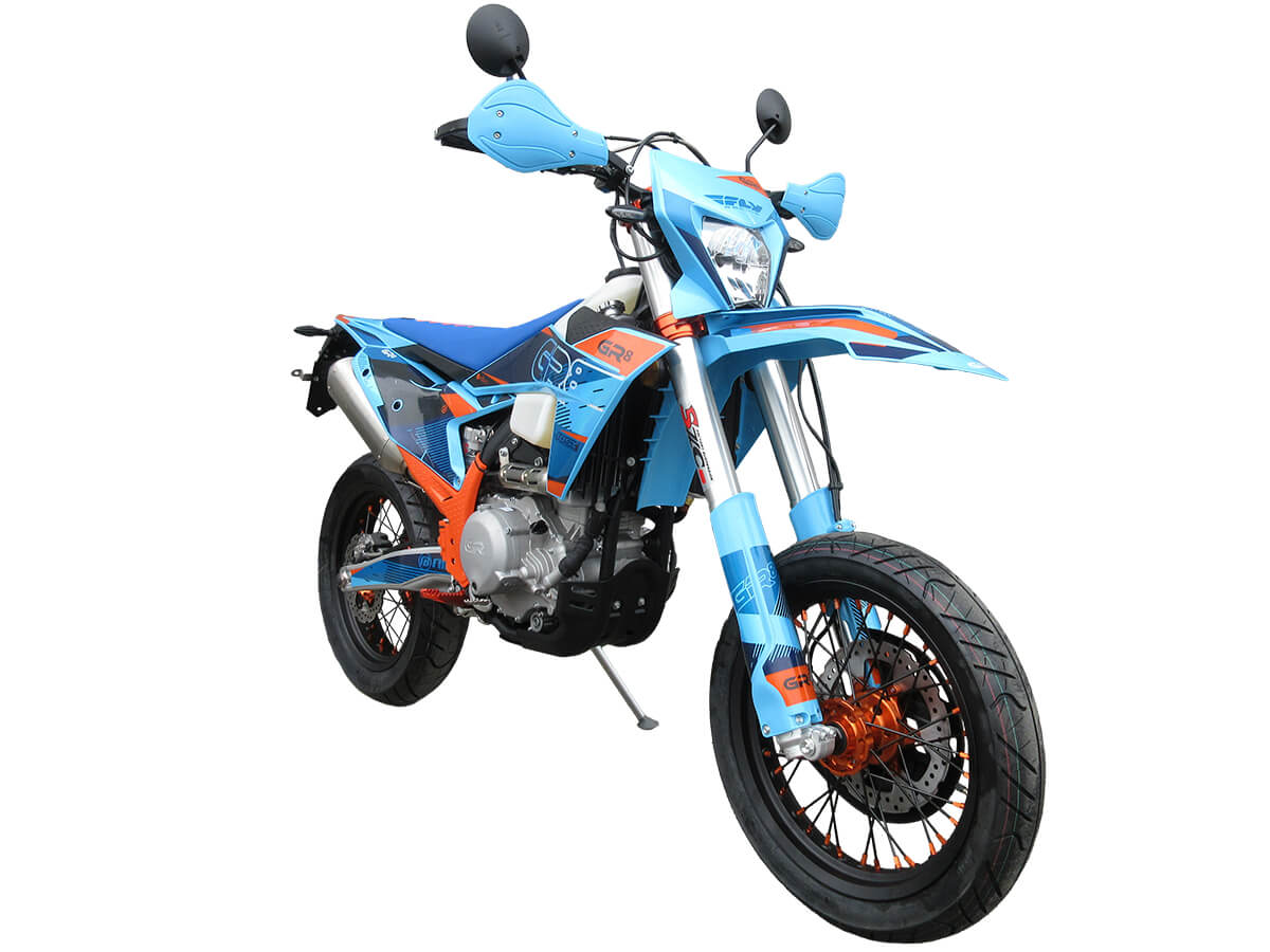 Мотоцикл GR8 F450L (4T NC450S EFI) Motard (2024 г.) ПТС Мотоцикл GR8 F450L (4T NC450S EFI) Motard (2024 г.) ПТС
