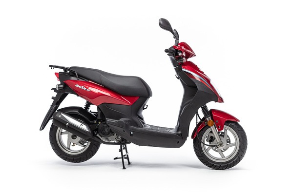 Скутер Orbit 50 красный
