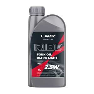 Масло вилочное LAVR RIDE Fork oil 2.5W (1л)