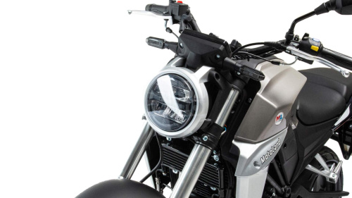 Мотоцикл дорожный Motoland CB 250 (172FMM-5/PR250) серебристый Мотоцикл дорожный Motoland CB 250 (172FMM-5/PR250) серебристый
