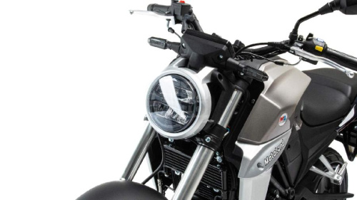 Мотоцикл дорожный Motoland CB 250 (172FMM-5/PR250) серебристый Мотоцикл дорожный Motoland CB 250 (172FMM-5/PR250) серебристый